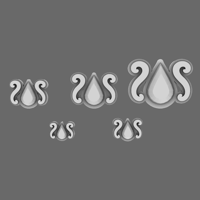 Strigoi Knights Flat Symbols