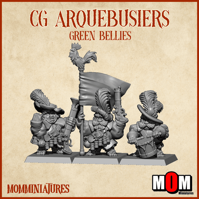 CG Arquebusiers (Green Bellies)