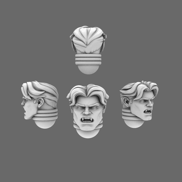 Strigoi Knights Youngblood Vampire Heads