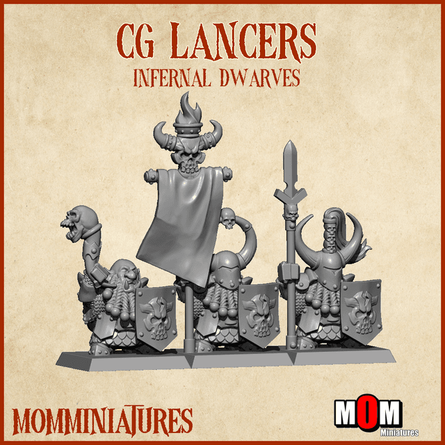 CG Infernal Dwarves Lancers (Infernal Dwarves)