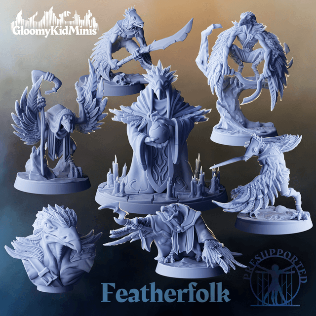 Featherfolk Full Set (Dark Sun 12)