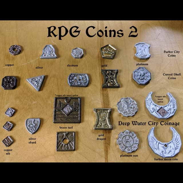 RPG Coins - Set 2