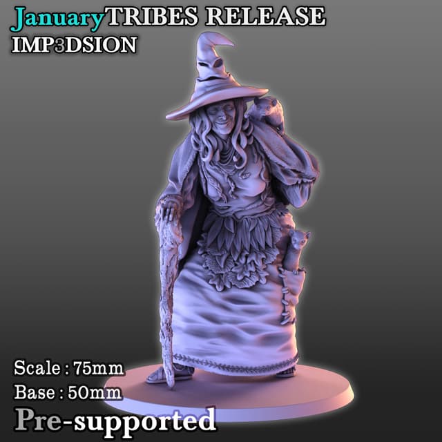 75mm Forest Witch