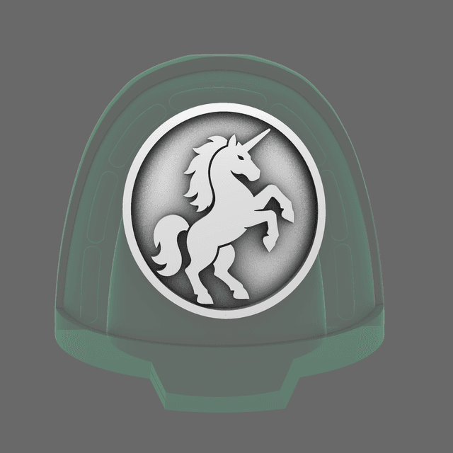 Galactic Knights V10B Shoulder Symbols RIGHT