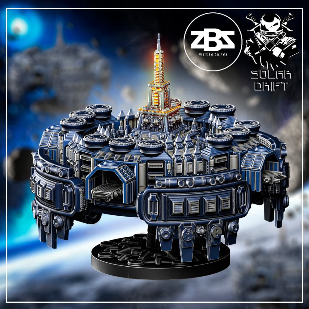 Sanctus Manipulus space station (Solar Drift