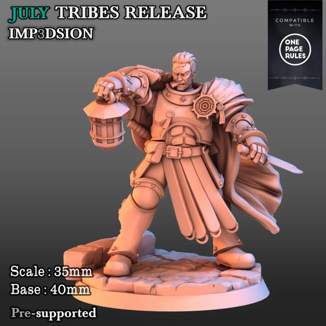 Servus Lycan ( Miniature + head)