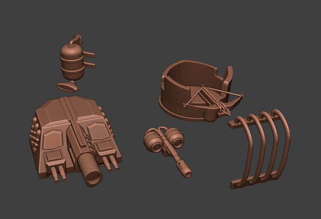 Gaslands Mixed Weapon Set