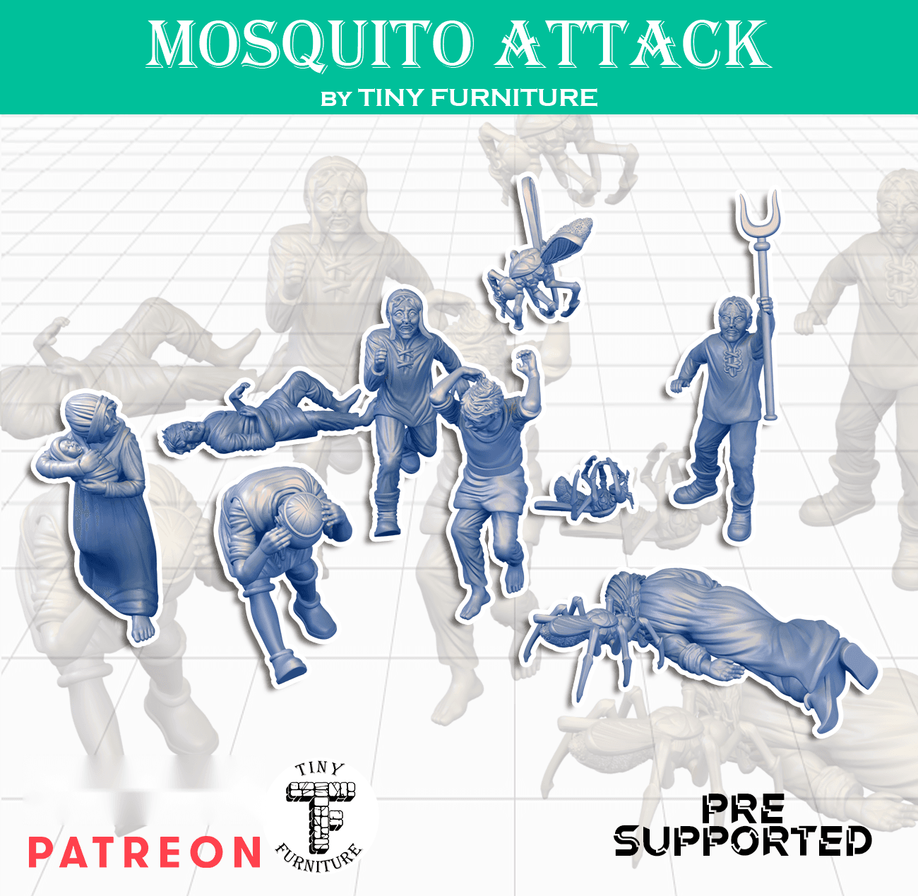 Mosquito Attack (Goldfield Peasants)