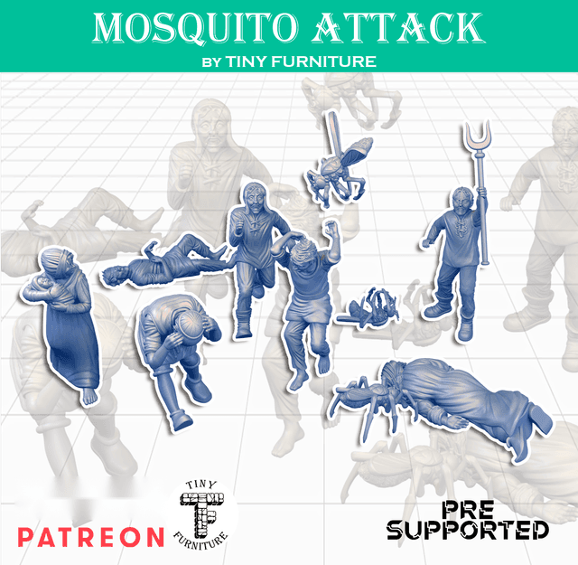 Mosquito Attack (Goldfield Peasants)