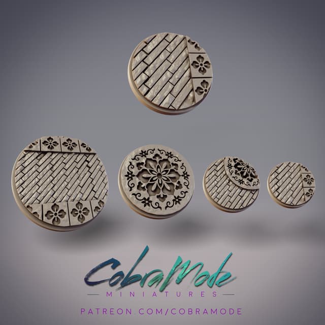 Temple Tile Base Pack (4pc)