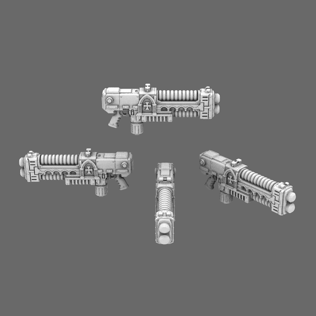 Crusader Knights Plasma Rifles NOHAND