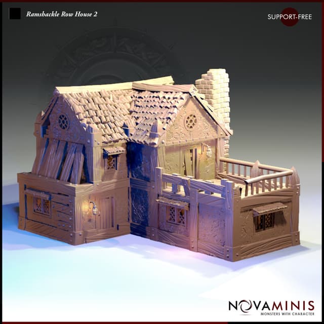 Ramshackle Row House 2