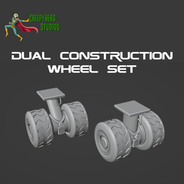 Gaslands Dual Construction Wheel Set