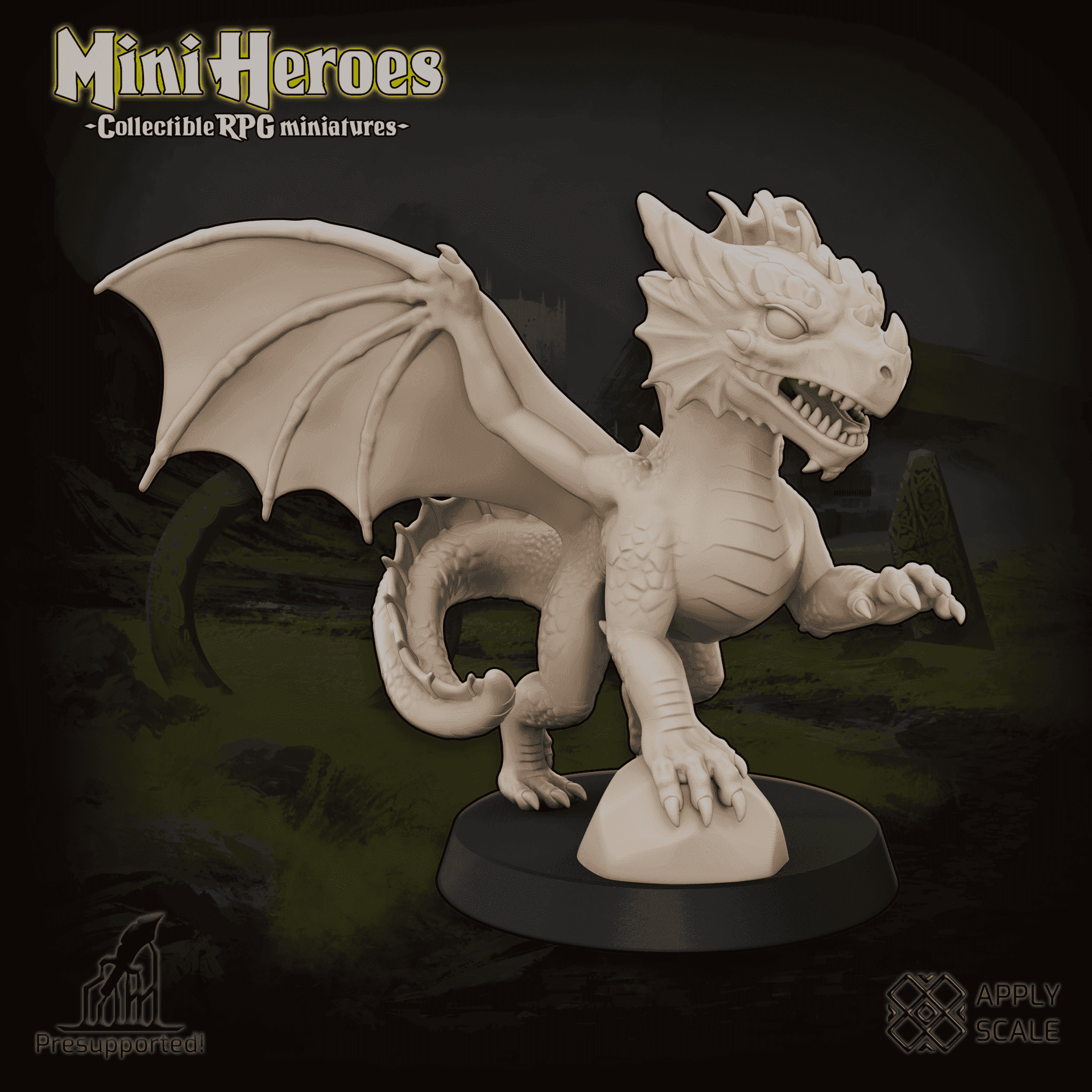 Dragon - Mini Heroes (Collectible RPG Minis)