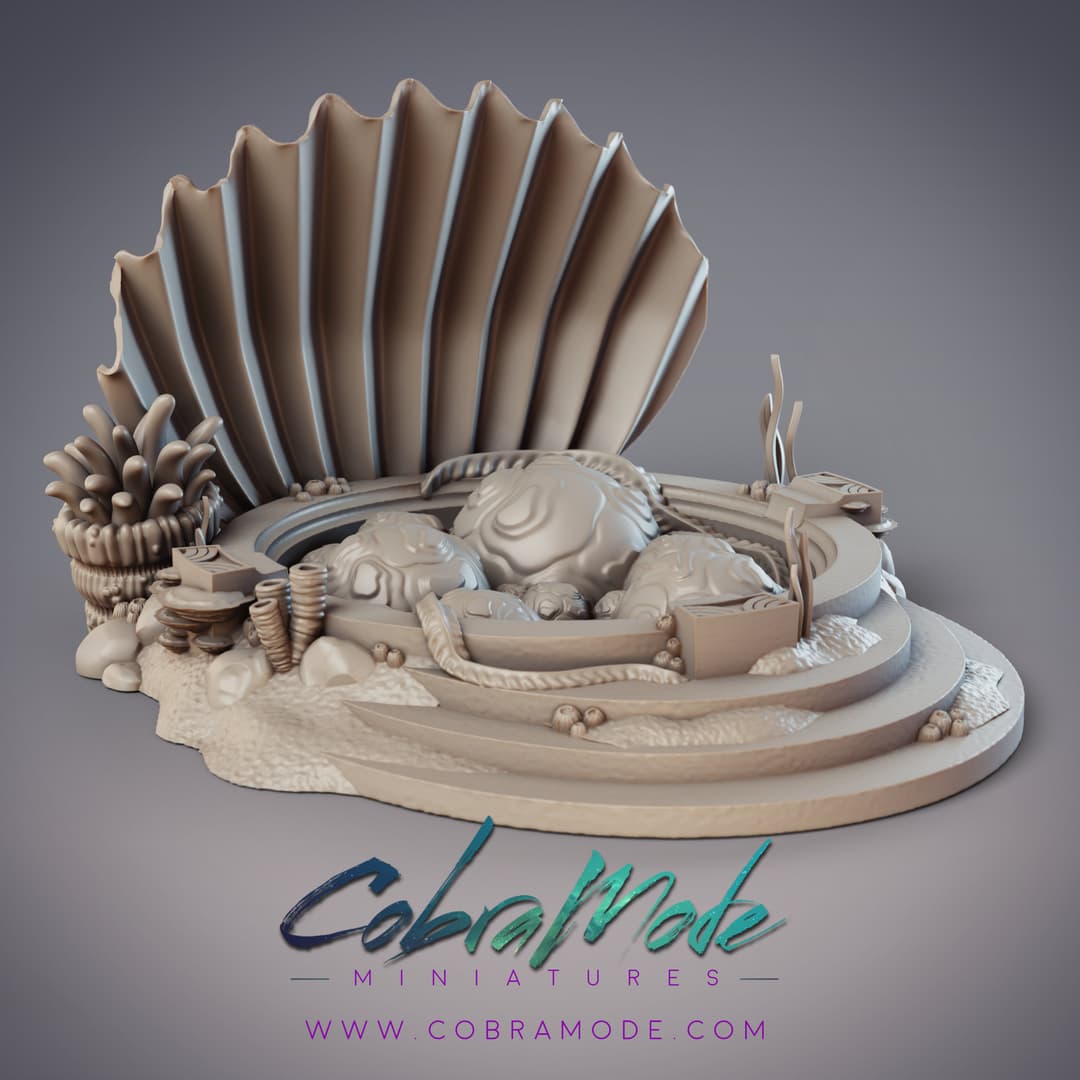 Giant Pearls and Shell Scatter Terrain