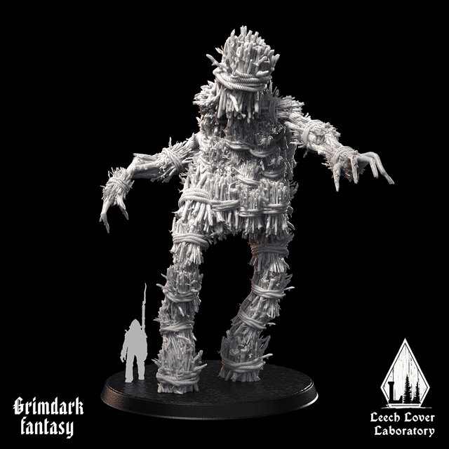 Tall Man (The Wicker Man) for miniature-agnostic grimdark wargames