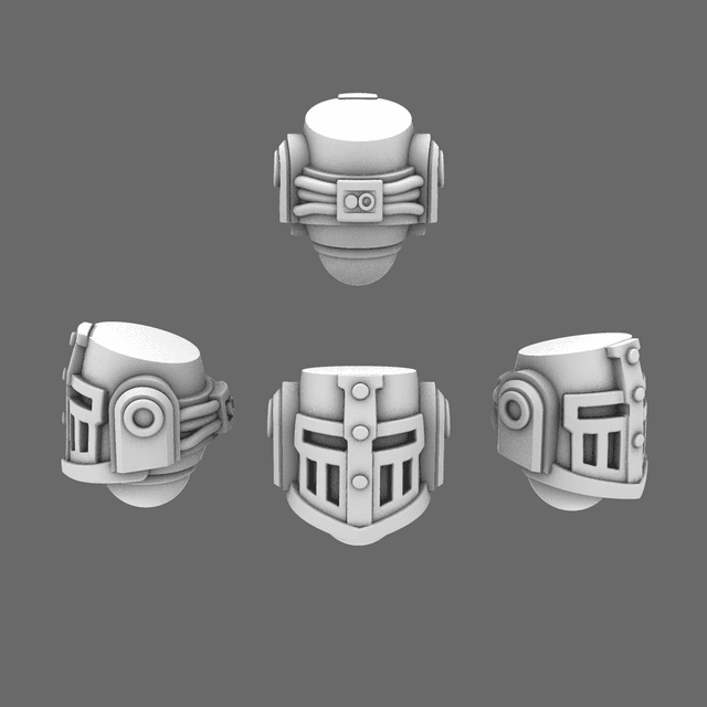 Crusader Knights V3 Great Helm Helmets