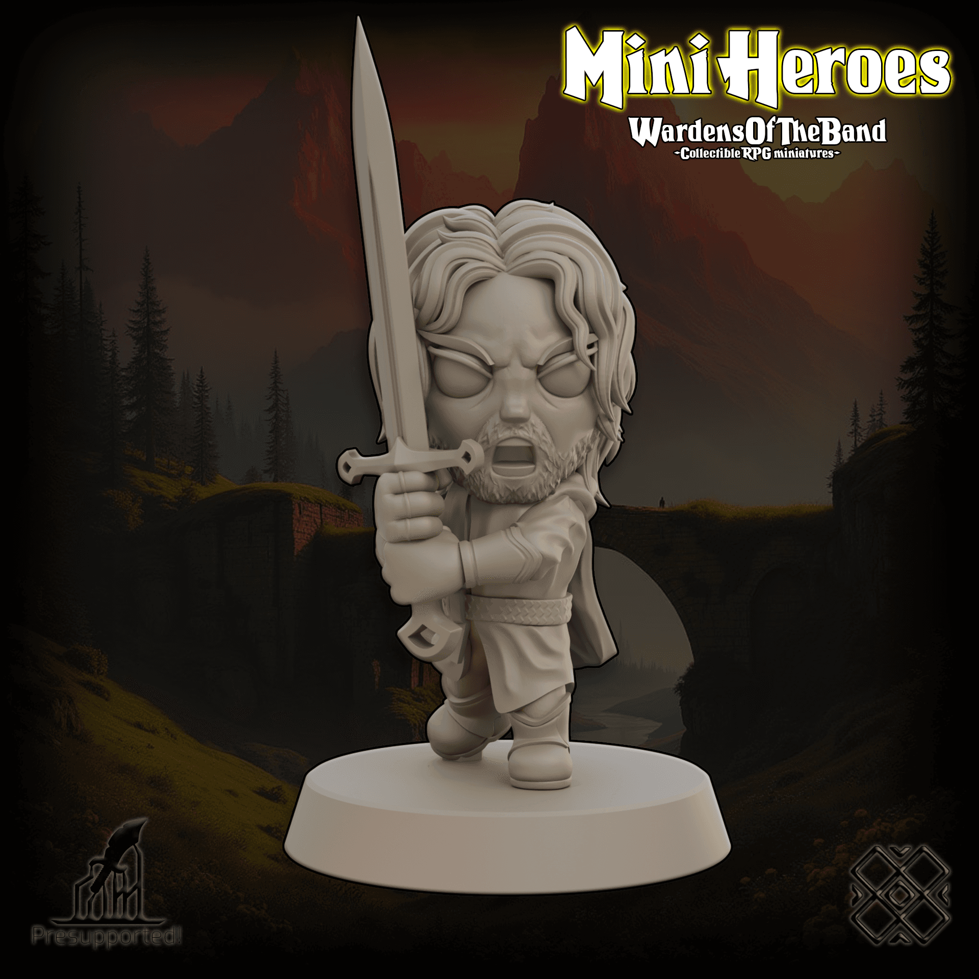 Mini Heroes - Berron the Leader