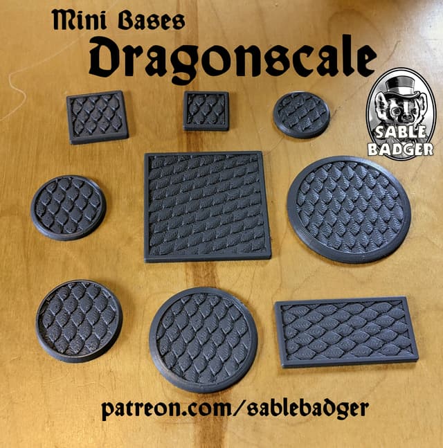 Mini Bases - Dragonscales