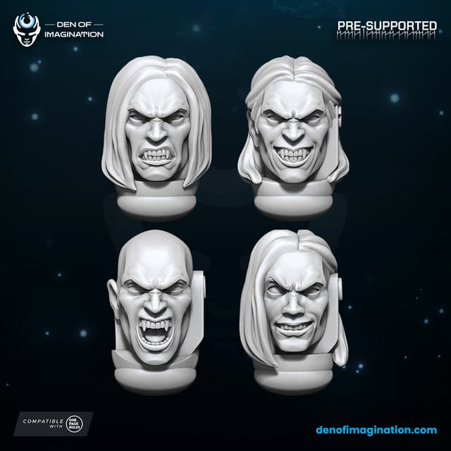 Space Vampire Heads