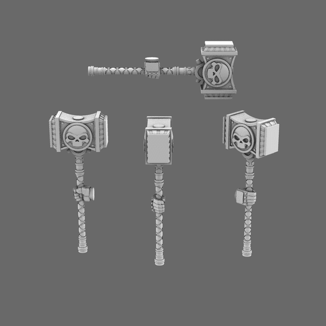 Space Knights Death Hammer