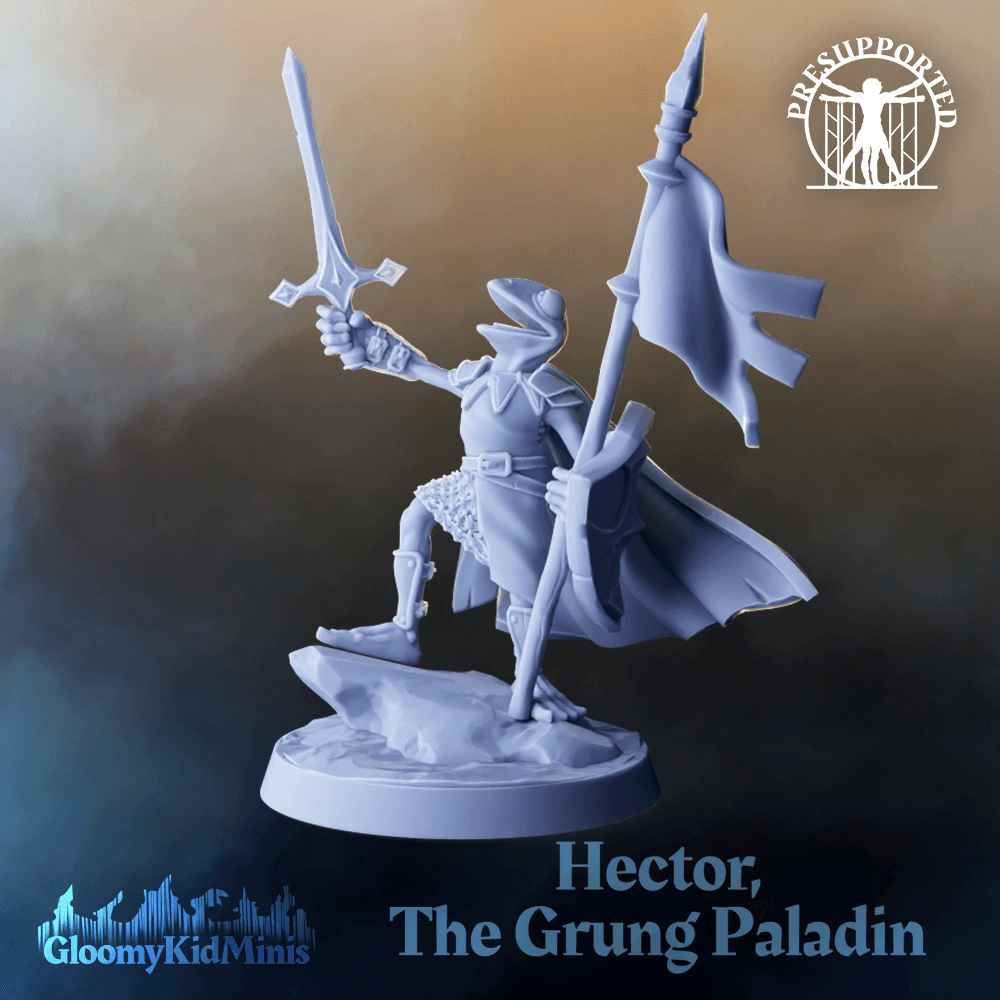 Hector, The Grung Paladin