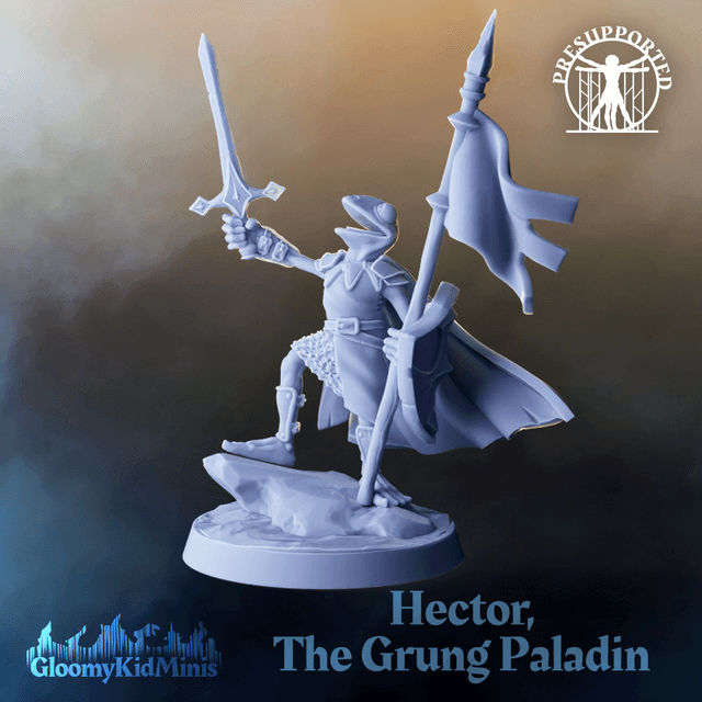 Hector, The Grung Paladin