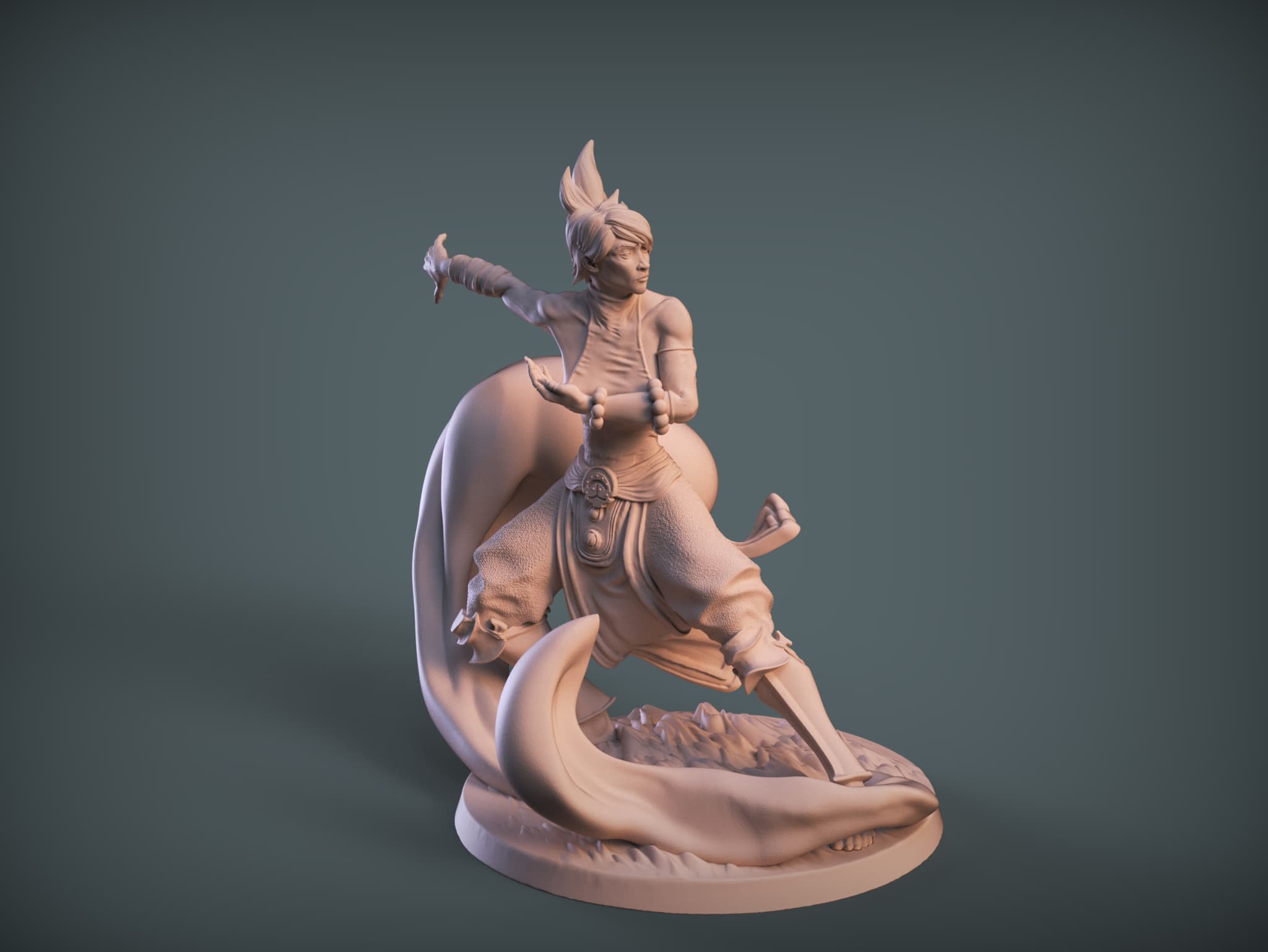 Female Air Monk