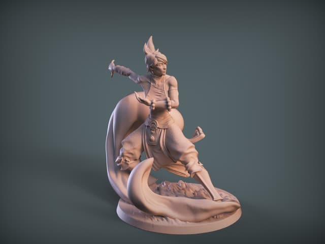 Female Air Monk