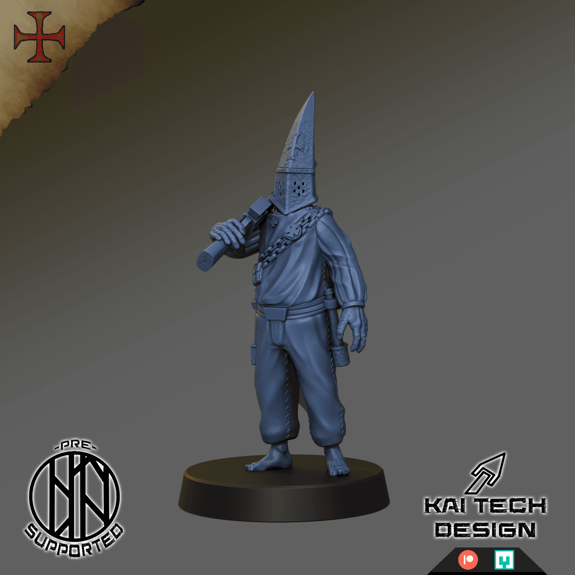 Devoted Cultists - Soldier 4, assault rifle