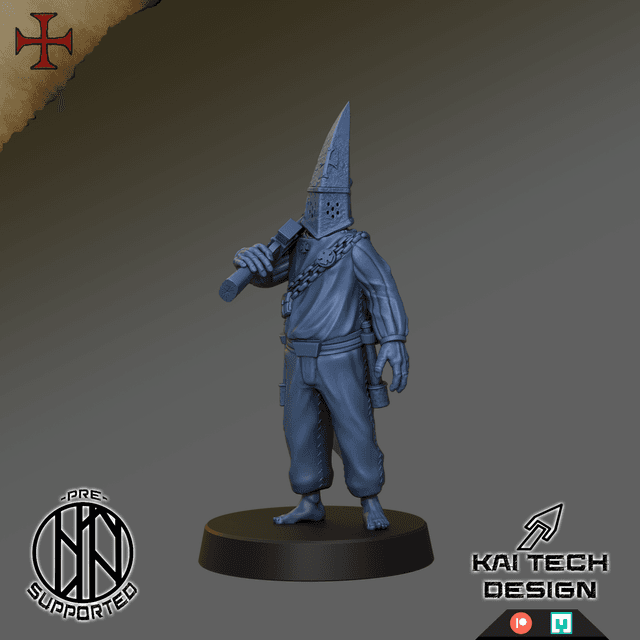 Devoted Cultists - Soldier 4, assault rifle