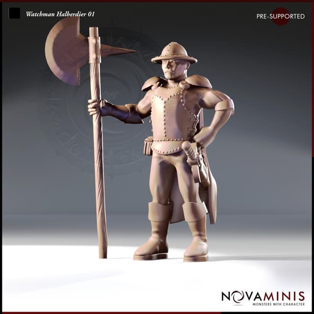 Watchman Halberdier 01