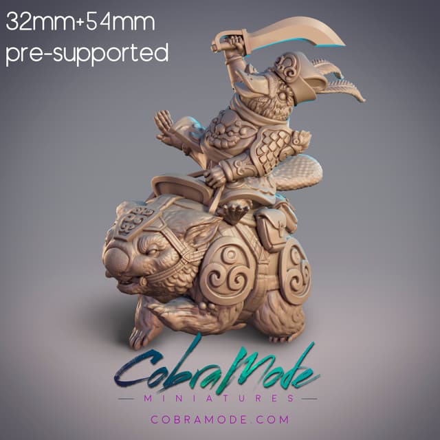 Platypus Cavalry - Shenbar, Boondaburra Musari and Wombat Mount (Pre-supported)