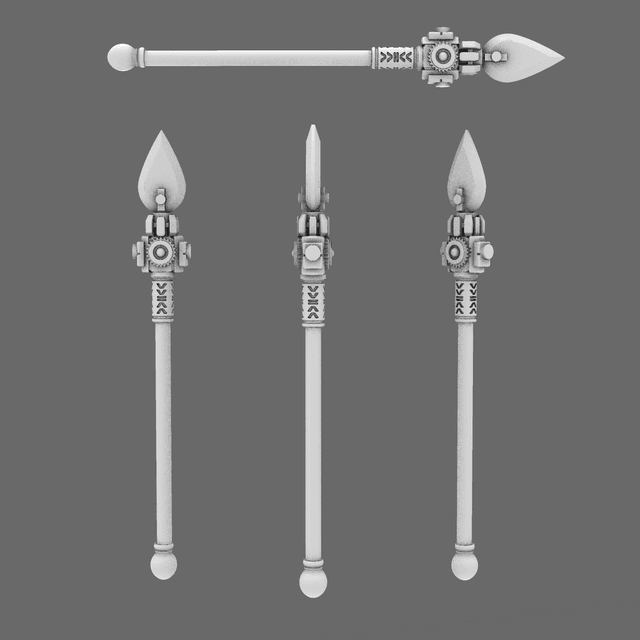 Lion Spirit Knights War Spear NOHAND