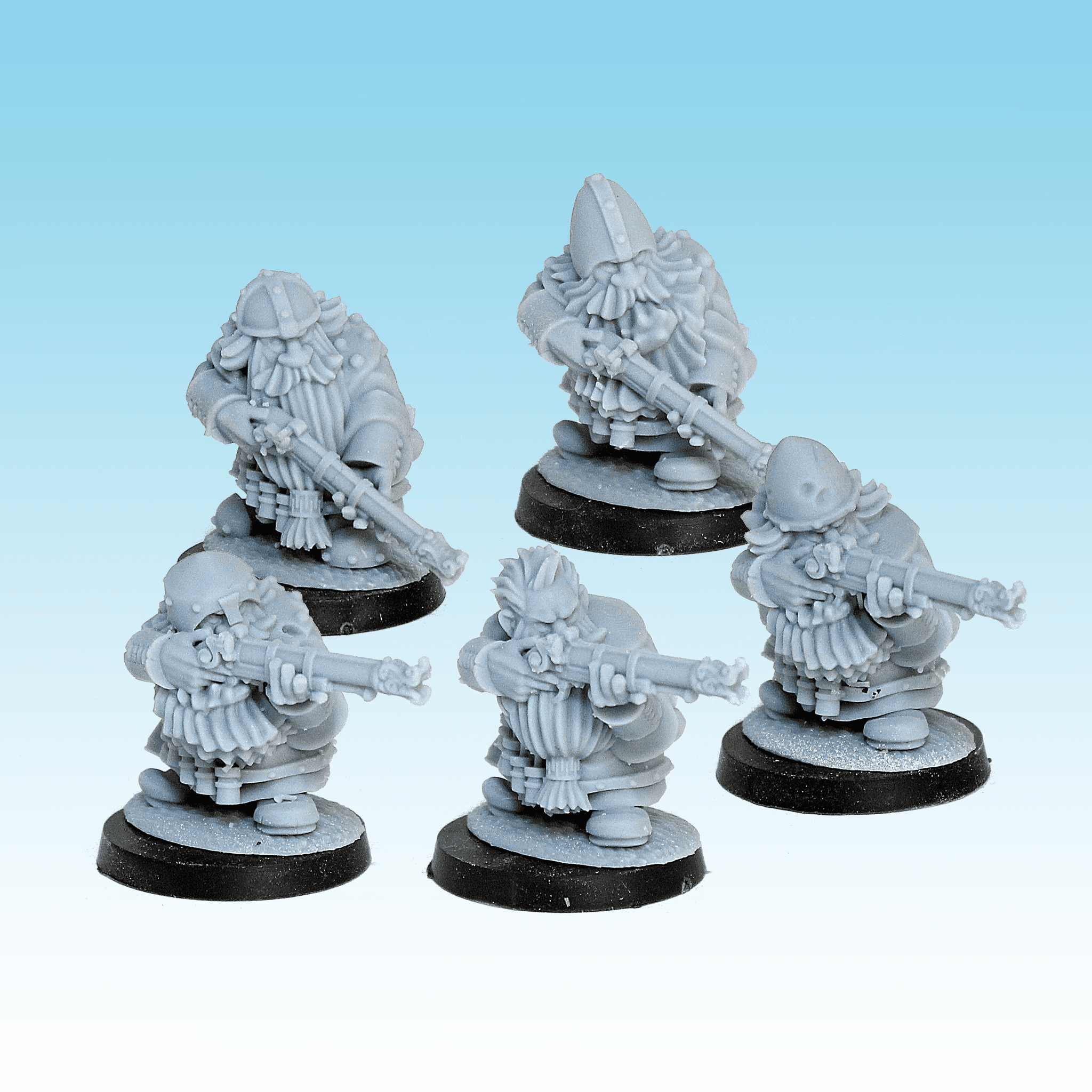 Dwarf with archebuses