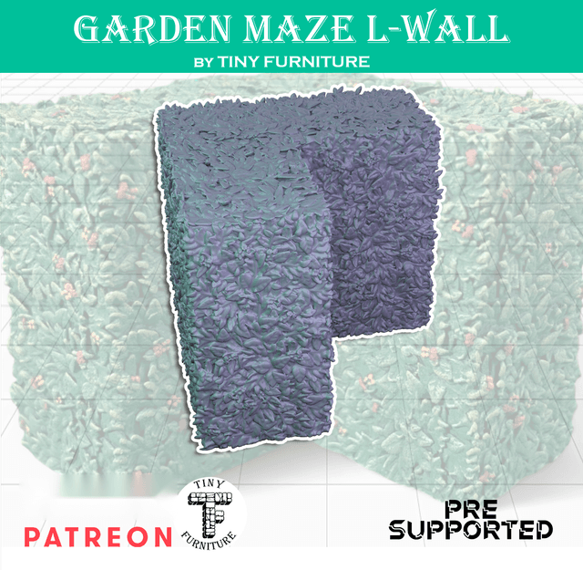 Garden Maze L-Wall