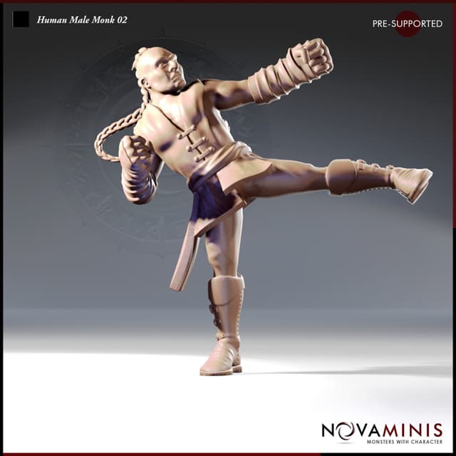 Human Male Monk 02