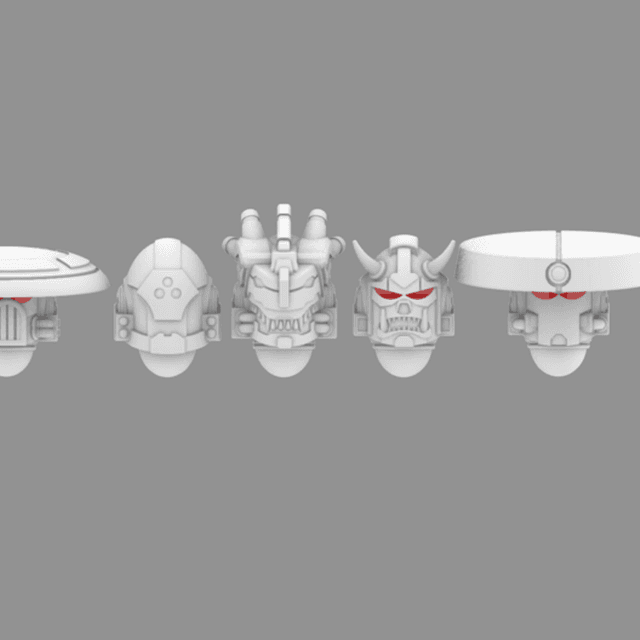 Rising Death Clan V10 Veteran Helmet Set