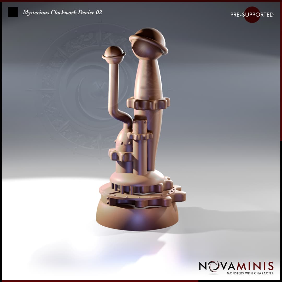 Mysterious Clockwork Device 02