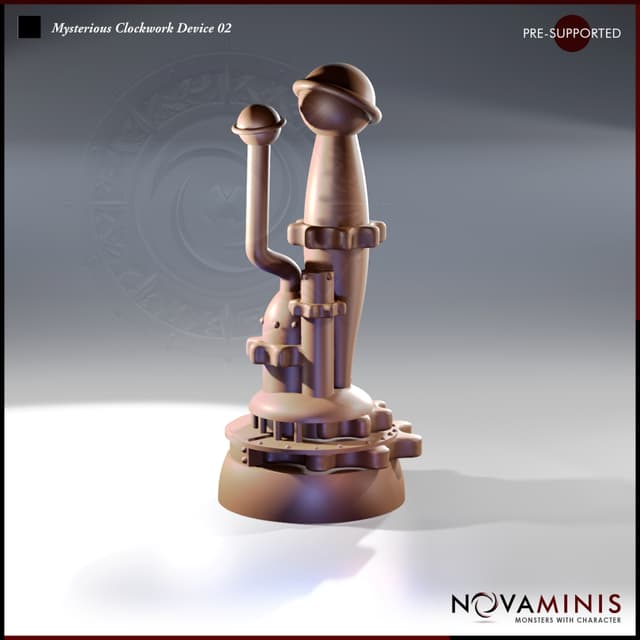 Mysterious Clockwork Device 02