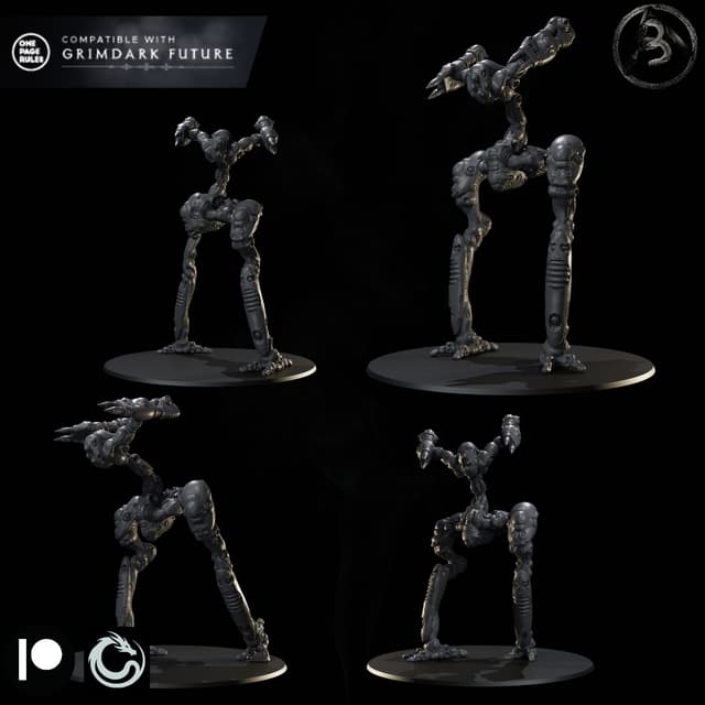 Pallid Dominion Drone Walker