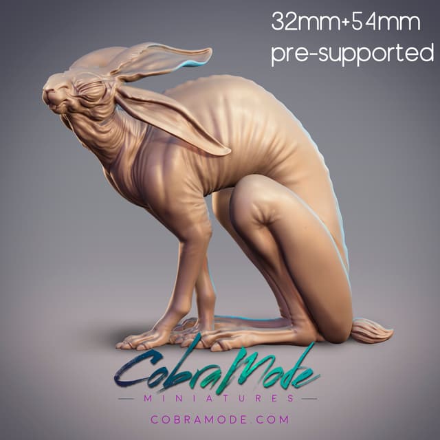Hairless Rabbit Creature - XiangTu Sacred Beast (Pre-Supported)