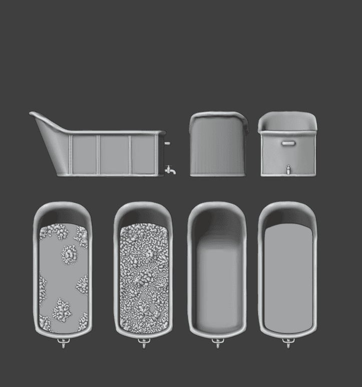 Wild West Bathtub Set