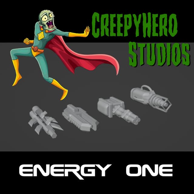 Gaslands Energy Weapon One Set