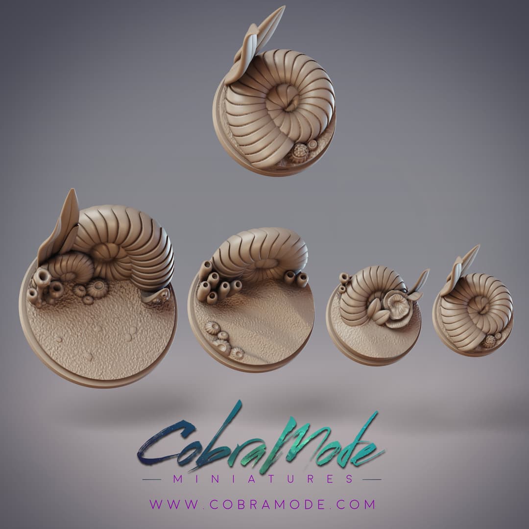 Nautilus Base Pack (4pcs)