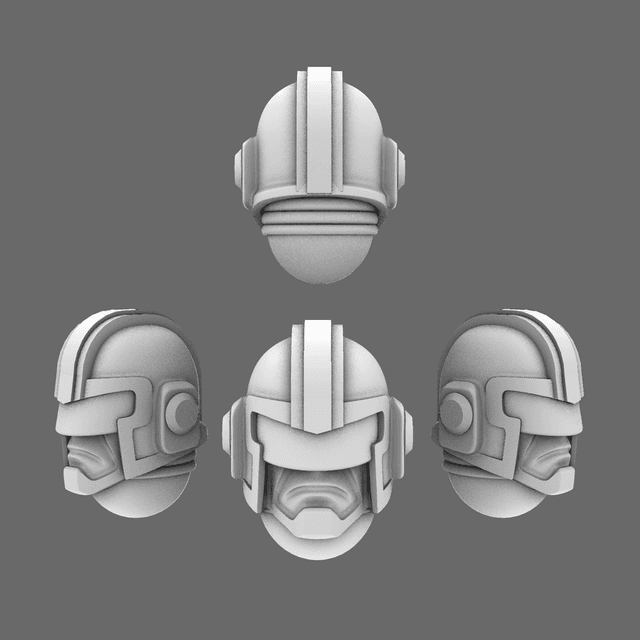 Space Knights V1 Exterminator Judicator Helmet