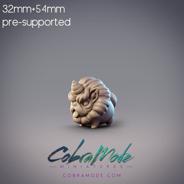 Curly Tail Shishi - Sacred Beast Lion Dog
