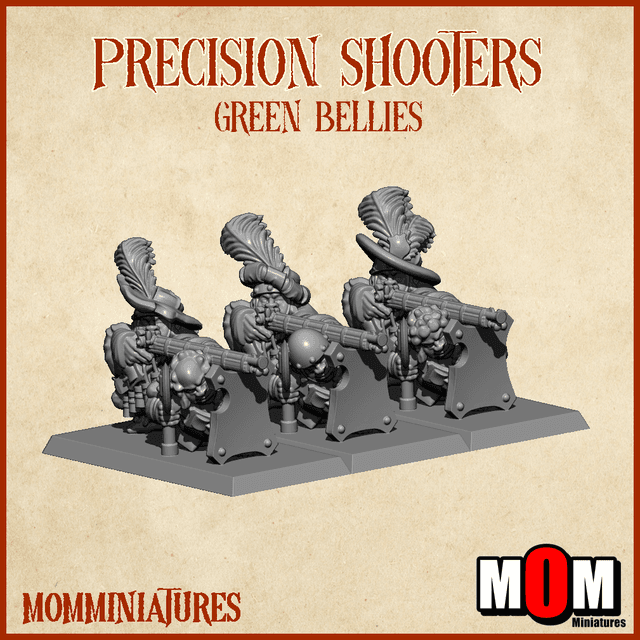 Precision muskets (Green Bellies)