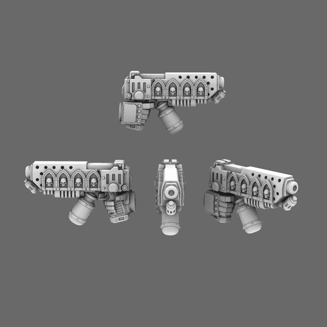 Crusader Knights Incinerator Pistols RIGHT
