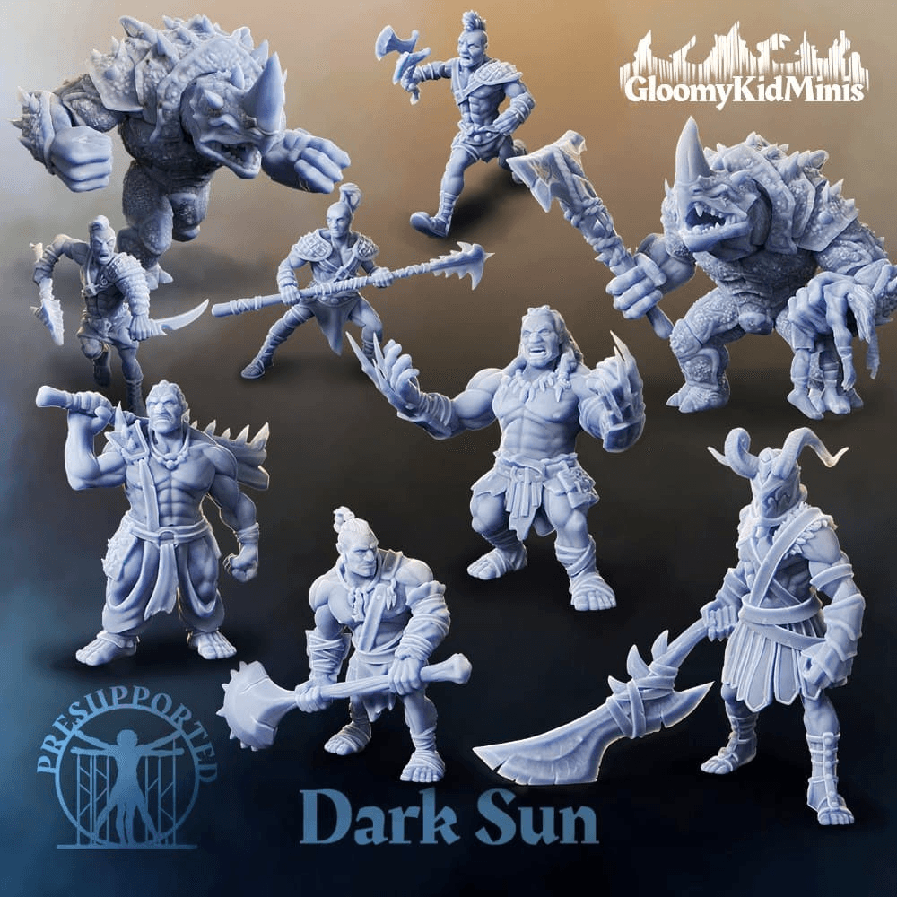 Dark Sun 7, Full Set